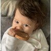 DOLCETTO PRETZEL / wooden teether 